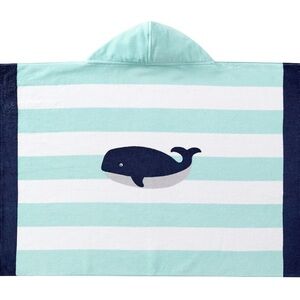 Pottery barn kids cotton baby hooded towel